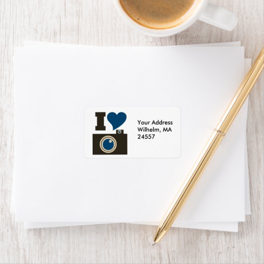 Ik hou van fotografie etiket (Insitu)