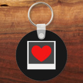 Ik hou van fotografie sleutelhanger (Voorkant)