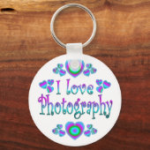 Ik hou van fotografie sleutelhanger (Voorkant)