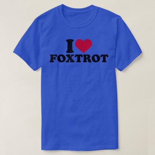 Ik hou van Fotrot T-shirt (Design voorkant)
