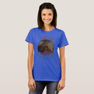 IK HOU VAN FOX EN MISSCHIEN 3 MENSEN T-SHIRT