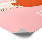 Ik hou van Fox Wall Print | Fox Wall Print (Hoek)