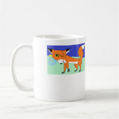 Ik hou van Foxes Mok (Links)