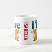 Ik hou van Foxes Schattige Heart Koffiemok (Center)