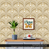 Ik hou van Foxes Schattige Heart Poster