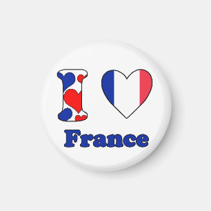 Ik hou van France magnet