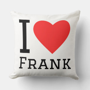 Ik hou van frank kussen
