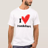 Ik hou van Frankfurt T-shirt (Voorkant)