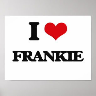 Ik hou van Frankie Poster