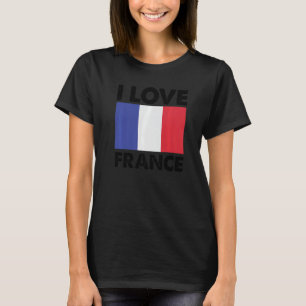 Ik hou van Frankrijk Ik hoor de familie Frankrijk  T-shirt