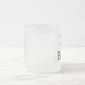 Ik hou van Frankrijk Matglas Koffiemok (Center)