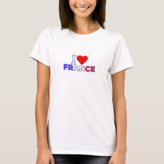 Ik hou van Frankrijk T-shirt