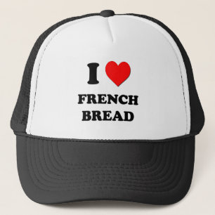 Ik hou van Franse brood Trucker Pet