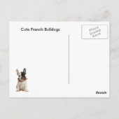 Ik hou van Franse Bulldogs Briefkaart (Achterkant)