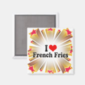 Ik hou van Franse feeën Magneet (Voorkant / Achterkant)