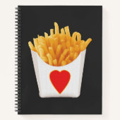 Ik hou van Franse feeën Notitieboek (Voorkant)