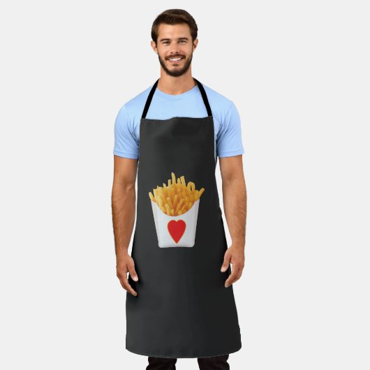 Ik hou van Franse feeën Schort (Gedragen)