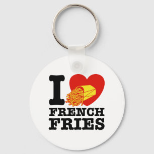 Ik hou van Franse feeën Sleutelhanger