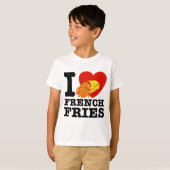 Ik hou van Franse feeën T-shirt (Voorkant volledig)