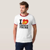 Ik hou van Franse feeën T-shirt (Voorkant volledig)