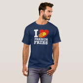 Ik hou van Franse feeën T-shirt (Voorkant volledig)