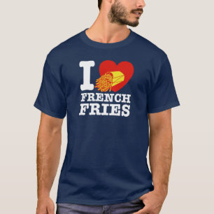 Ik hou van Franse feeën T-shirt