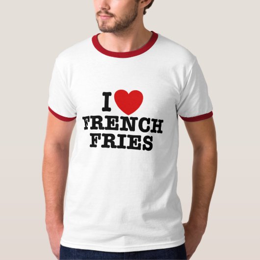 Ik hou van Franse feeën T-shirt (Voorkant)