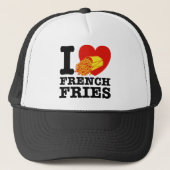 Ik hou van Franse feeën Trucker Pet (Voorkant)