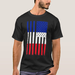 Ik hou van Franse nationale feestdag, Parijs Heri T-shirt