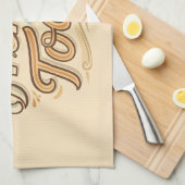 Ik hou van Franse Toast Theedoek (Quarter Fold)