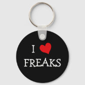 Ik hou van Freaks Sleutelhanger (Voorkant)