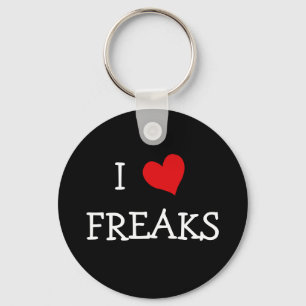 Ik hou van Freaks Sleutelhanger