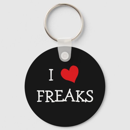 Ik hou van Freaks Sleutelhanger (Voorkant)