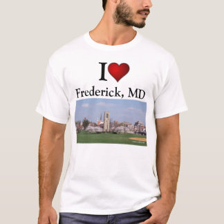 Ik hou van Frederick, MD T-shirt