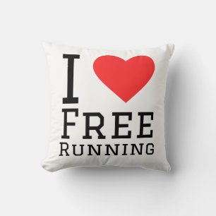 Ik hou van free running kussen