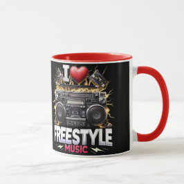 Ik hou van Freestyle Muziek Mok