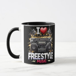 Ik hou van Freestyle Muziek Mok