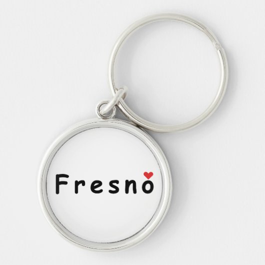 Ik hou van Fresno Sleutelhanger (Voorkant)