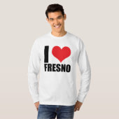 Ik hou van Fresno T-shirt (Voorkant volledig)