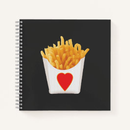 Ik hou van friet notitieboek