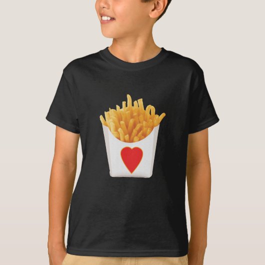 Ik hou van friet t-shirt (Voorkant)