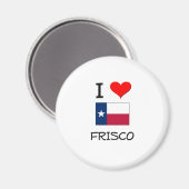 Ik hou van Frisco Texas Magneet (Voorkant / Achterkant)