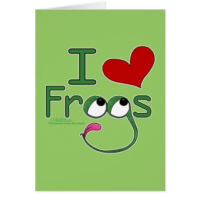 Ik hou van FROGS (Voorkant)