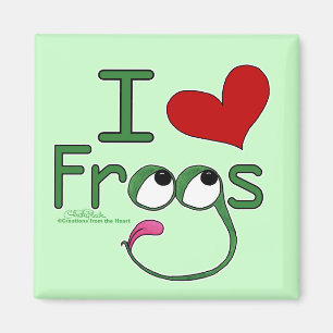 Ik hou van FROGS Magneet
