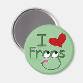 Ik hou van FROGS Magneet (Voorkant / Achterkant)