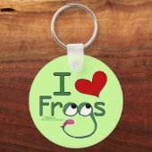 Ik hou van FROGS Sleutelhanger (Voorkant)