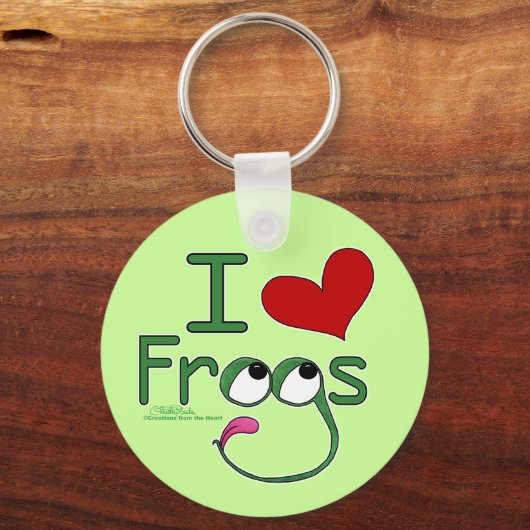 Ik hou van FROGS Sleutelhanger (Voorkant)