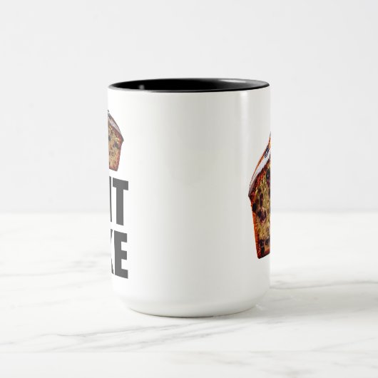 Ik hou van fruitcake mok (Midden)