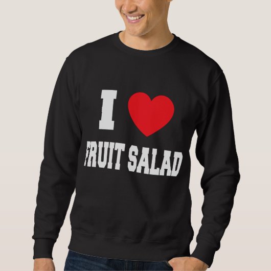 Ik hou van fruitsalade trui (Voorkant)