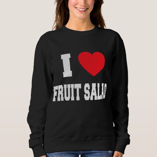 Ik hou van fruitsalade trui (Voorkant)